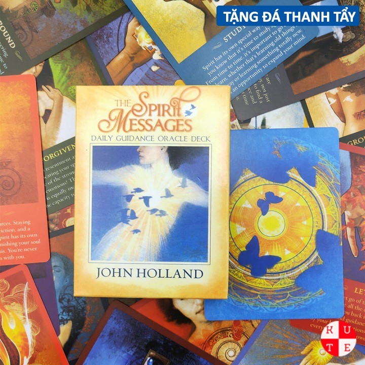 Bộ Bài Oracle The Spirit Message 50 Lá Bài Tặng Hướng Dẫn Tiếng Anh Và Đá Thanh Tẩy E46