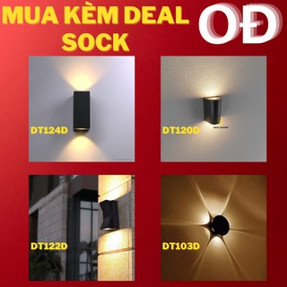 Đèn Trang Trí Tường LED Hắt 2 Đầu Ngoài Trời DT124D DT120D DT122D DT103D ANTA Lighting