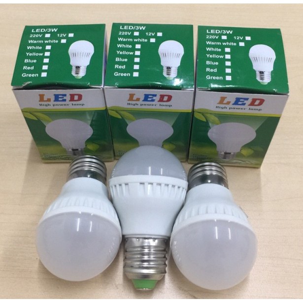 Đèn Led nấm 3w, trang