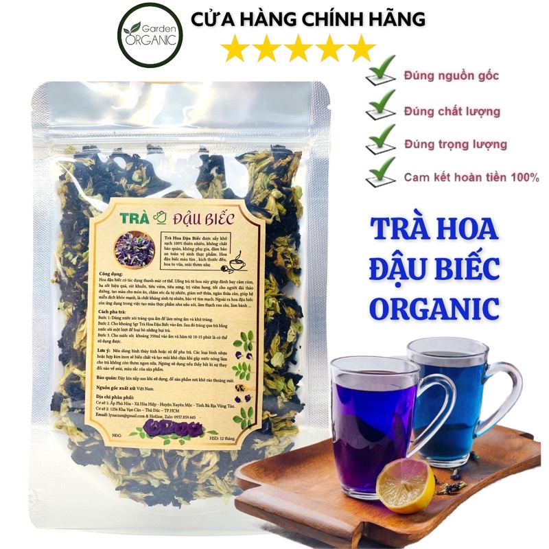 TRÀ HOA ĐẬU BIẾC 100Gr (LOẠI 1- ATVSTP)