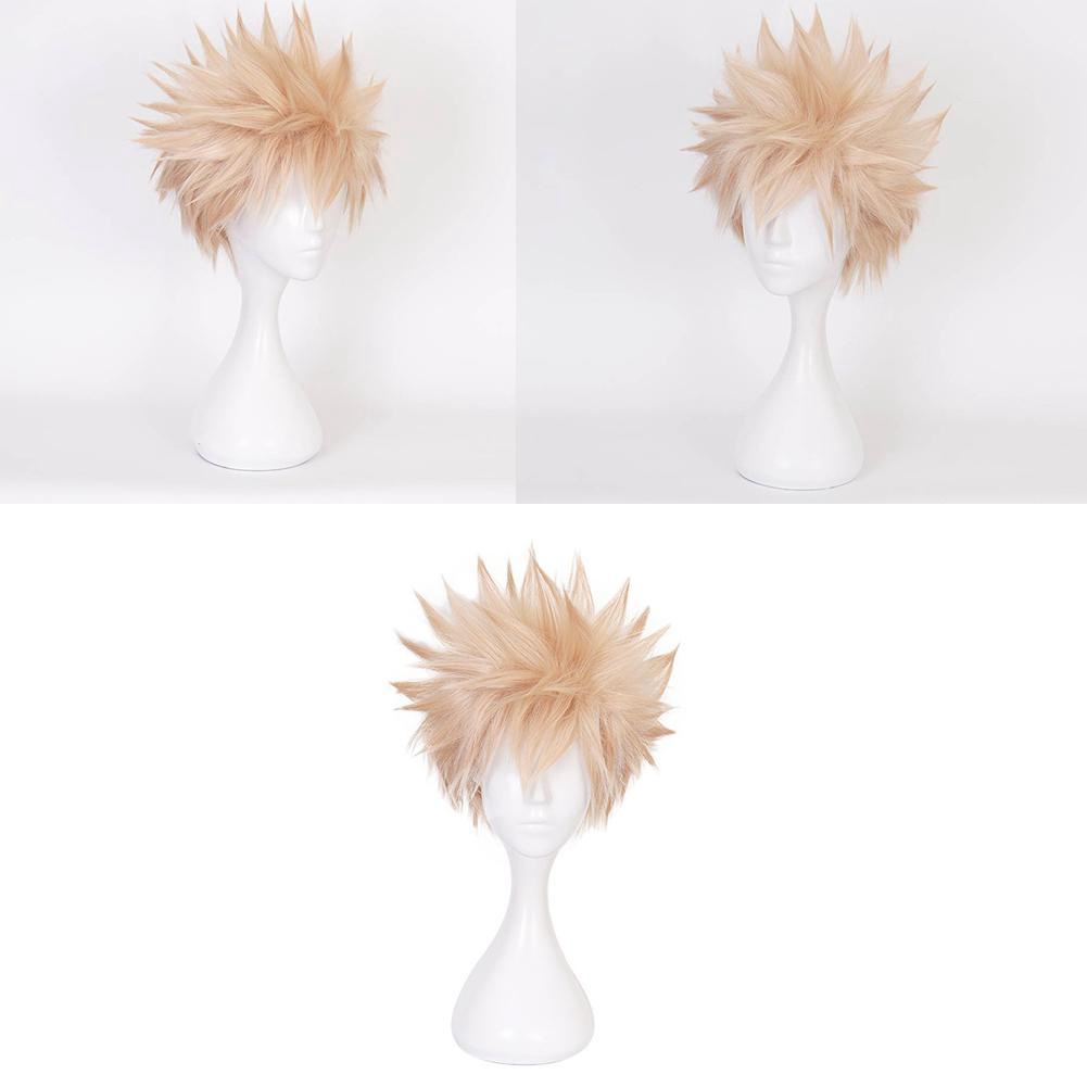 Bộ Tóc Giả Hóa Trang Bakugou Katsuki My Hero Academia Baku No Hero L7D6