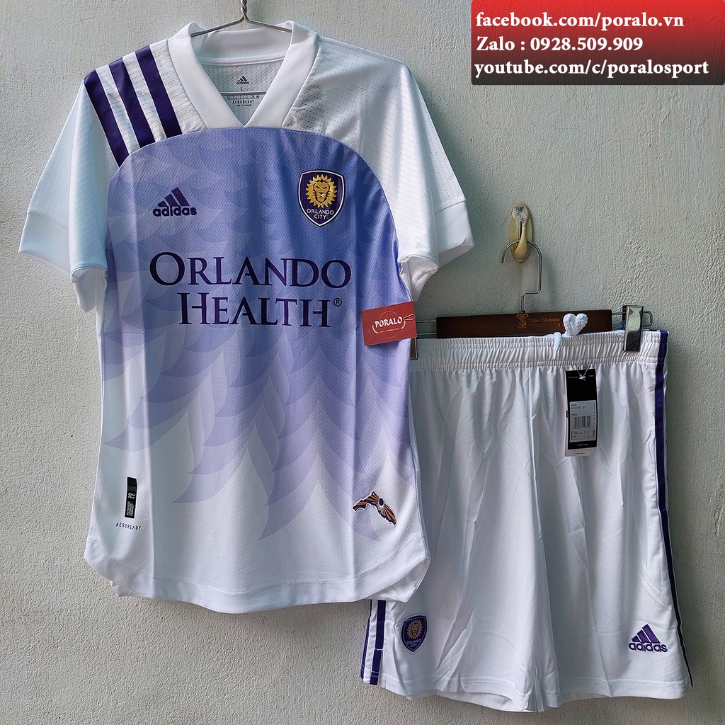 BỘ ÁO ĐẤU CLB ORLANDO CITY SÂN KHÁCH 2020/21 BẢN PLAYER CAO CẤP