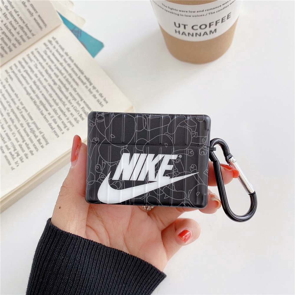 Ốp Bảo Vệ Hộp Đựng Tai Nghe Airpods Pro Airpods3 gen3 Airpods2 Hình Gấu nike Xinh Xắn