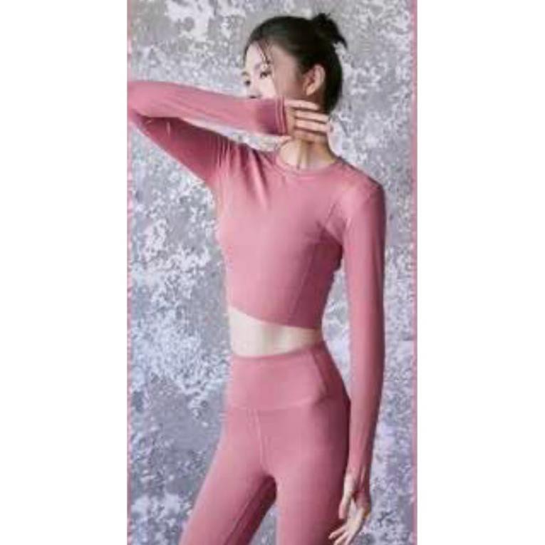 Sét Bộ đồ tập Gym - yoga chất đẹp mã LM BDT003