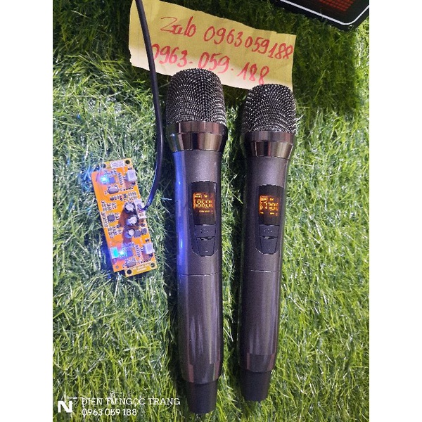 Micro Không Dây Cho Loa Kéo Set Tần Số - Giá 1 Cặp