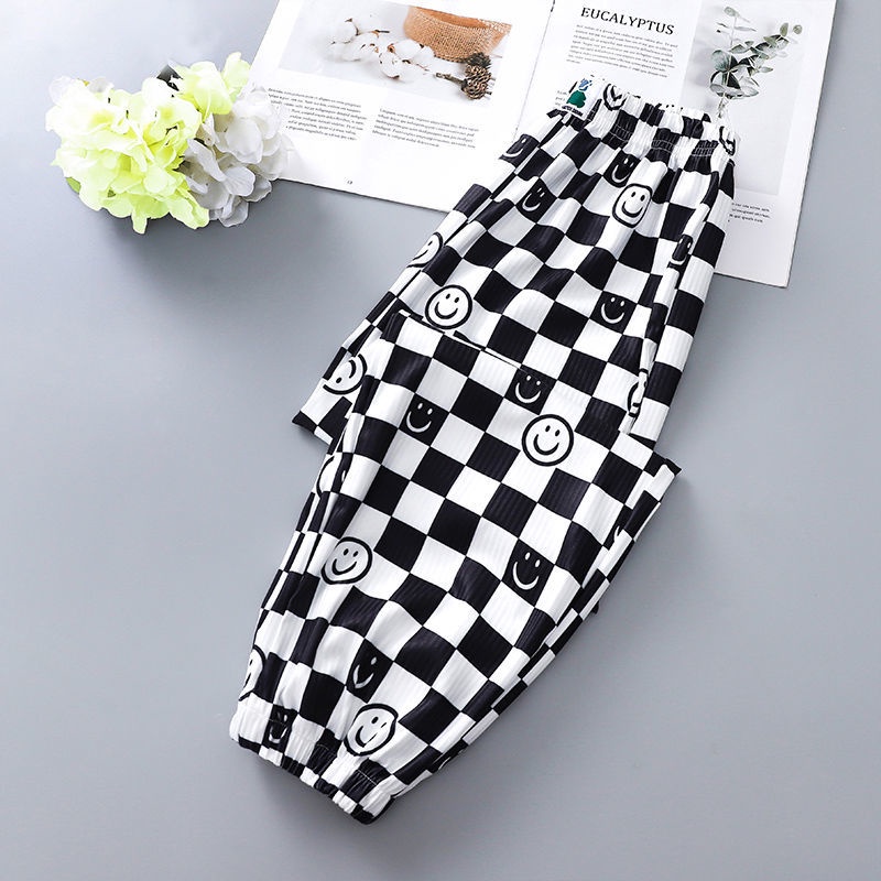 Quần Dài Vải Mỏng Chống Muỗi Phong Cách Mới 2022 Thời Trang Cho Bé Gái