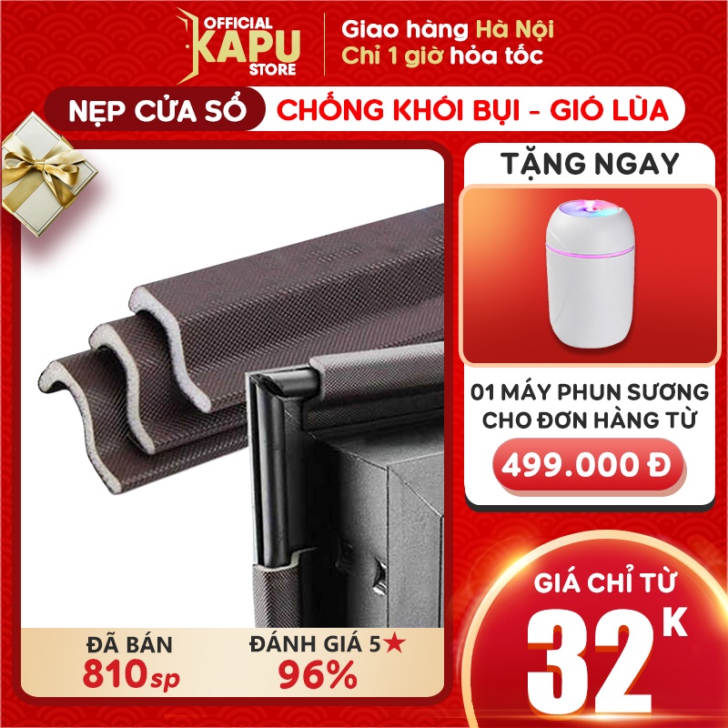 Thanh Ron Dán Cửa Sổ Chống Gió, Nước, Khói Bụi, Côn Trùng CS1 - Chính Hãng Kapu