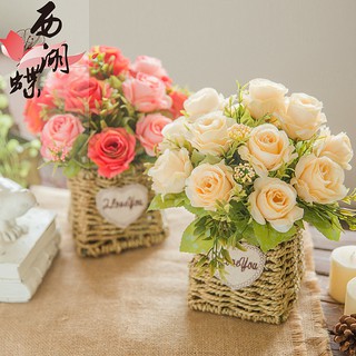 [Order] Gió Bắc Âu đã mô phỏng hoa hồng bông hoa ny - lông n