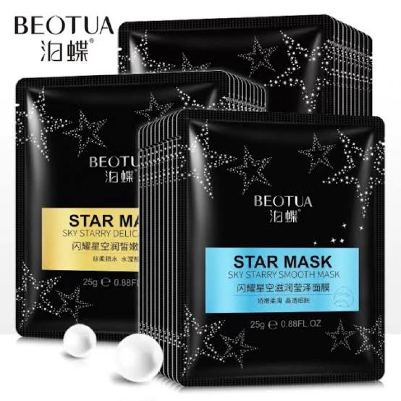 (Hàng Mới Về) Mặt Nạ Ngôi Sao Rumask Beotua Chất Lượng Cao