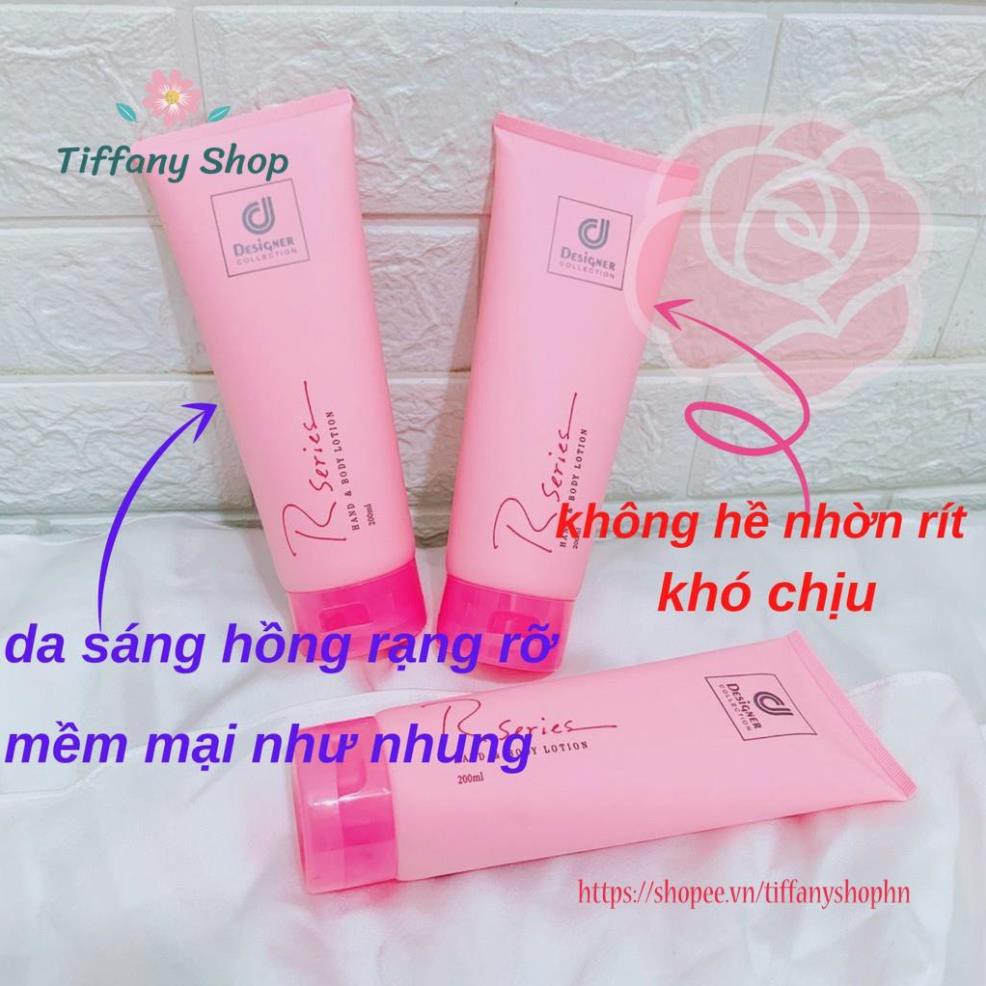 Dưỡng thể hương nước hoa Designer Collection R-Series Hand and Body lotion 200ml