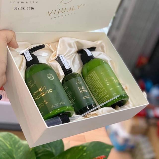 Combo Tinh dầu bưởi dưỡng tóc