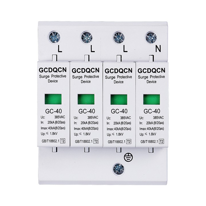 CHỐNG SÉT LAN TRUYỀN 40KA 4P AC - CHỐNG SÉT LAN TRUYỀN 3 PHA 40KA QCDQCN - DHDT