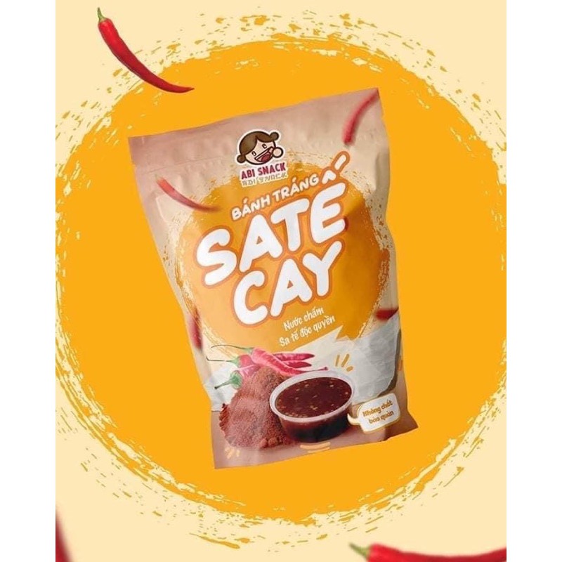 Bánh Tráng Sate Cay Abi
