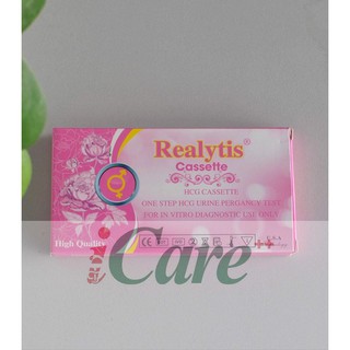 REALYTIS CASSETTE - THẺ THỬ THAI PHÁT HIỆN THAI SỚM