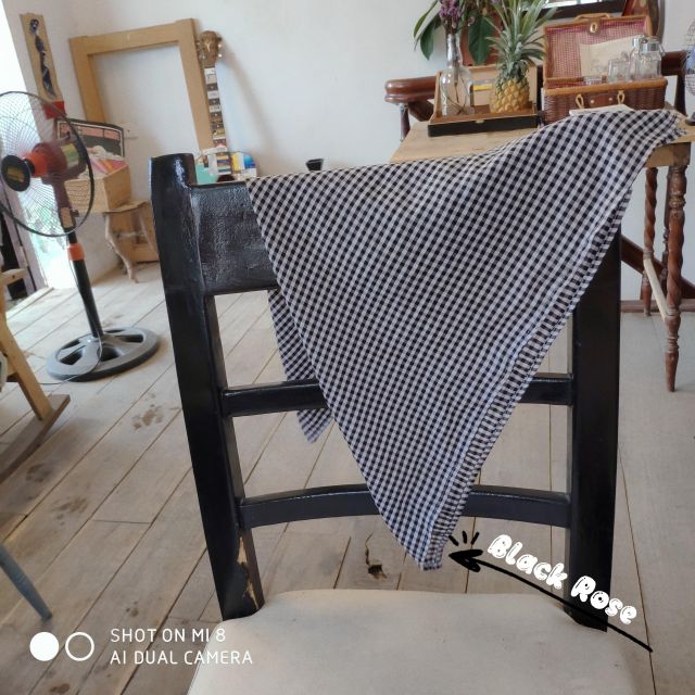 Khăn bandana vuông kẻ caro choàng tóc streetwear thời trang mới lạ
