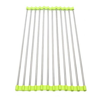 Kệ Gác Chén Inox Xếp Gọn Để Bồn Rửa Chén