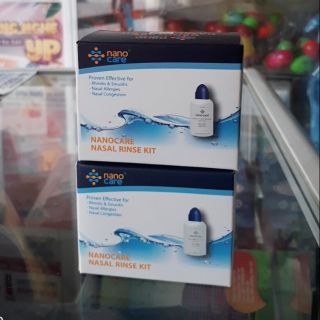 [Rẻ sập sàn] Hộp 20 gói muối khô rửa mũi nanocare chính hãng