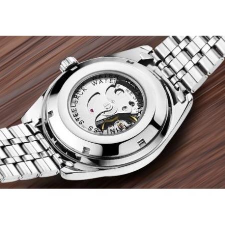 Đồng hồ nam FNGEEN chính hãng cao cấp đẹp, đồng hồ cơ nam automatic dấu máy kim loại nam tính mạnh mẽ, BH 24 tháng A17 | BigBuy360 - bigbuy360.vn