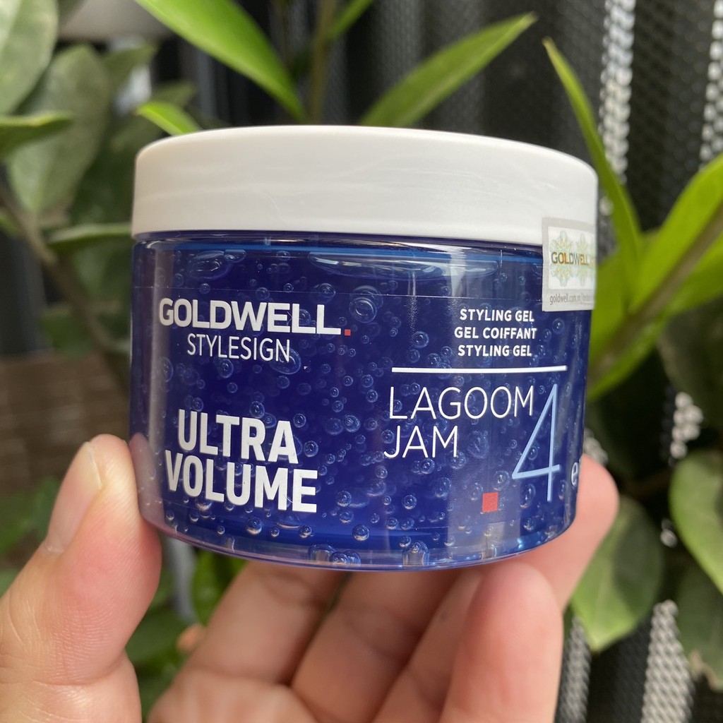 🇩🇪 Gel tạo kiểu cứng Goldwell Style Sign Lagoom Jam 4 Ultra Volume 150ml