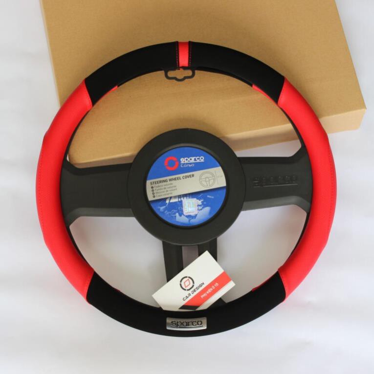 Bọc vô lăng sparco chính hãng, bọc vô lăng ô tô cao cấp - Full mẫu và màu sắc size 38cm | BigBuy360 - bigbuy360.vn