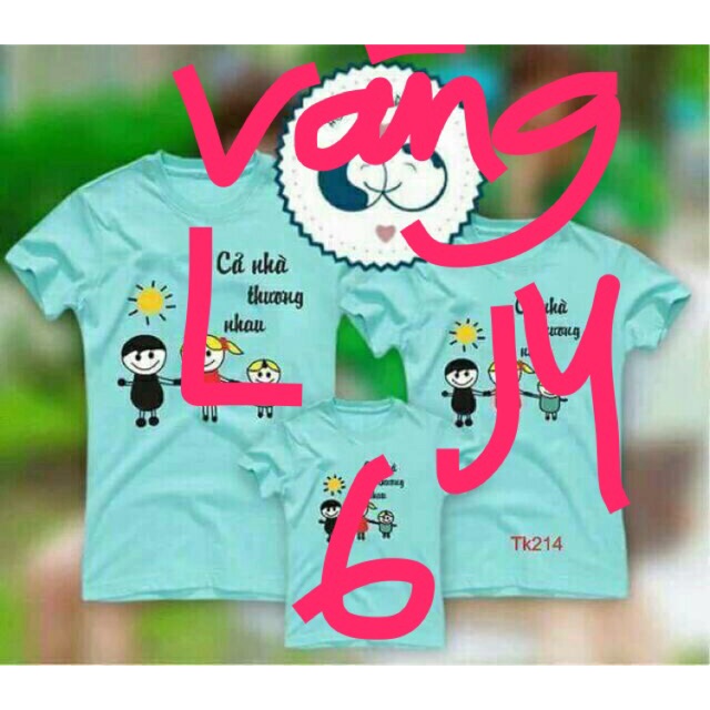 combo áo gia đình