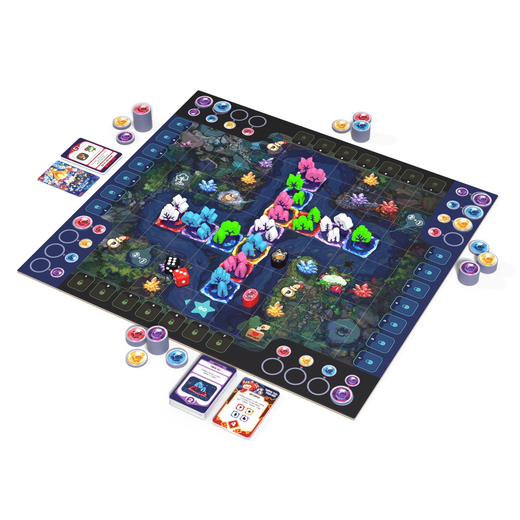 Board Game Khu Rừng Kim Cương - Thẻ Bài Lớp Học Mật Ngữ - Bộ Trò Chơi Bán Chạy Nhất 2022 - Thư Viện Đồ Chơi