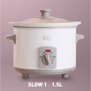 Nồi nấu chậm 1,5 lít Fatz baby SPFB9015MH và Nồi nấu chậm 2,5 lít Fatz baby SPFB9020MH