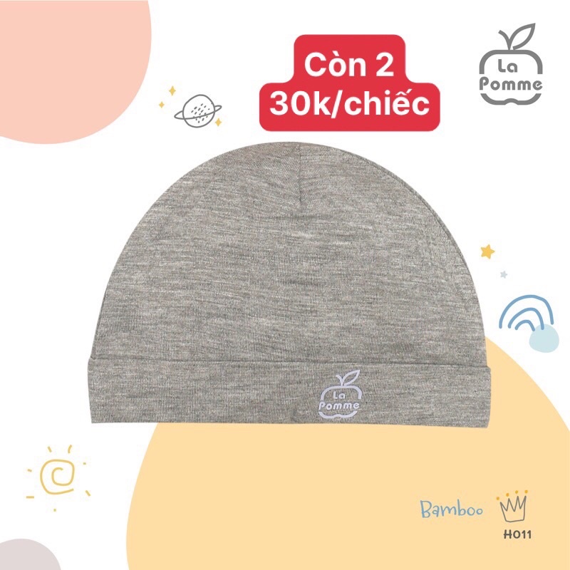 Mũ sơ sinh chất petit siêu mềm mịn