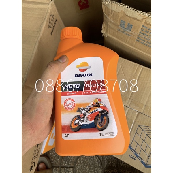 Nhớt Repsol Moto Racing 10W40 4T 1L