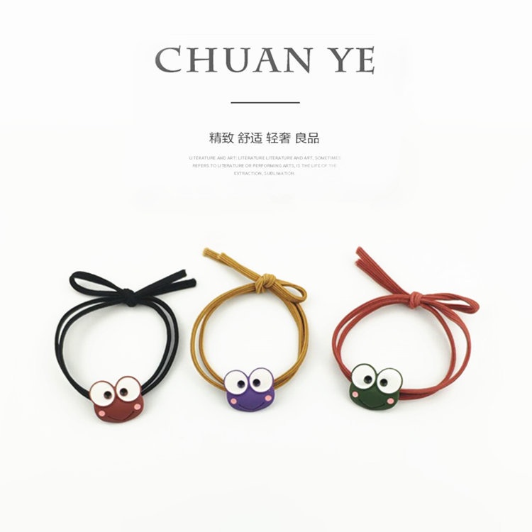 Dây Buộc Tóc Cao Su Hình Chú Ếch Nhỏ Dễ Thương Thời Trang 2022