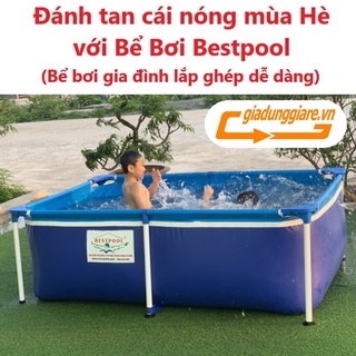 Bể bơi cao cấp BestPool Bể bơi gia đình lắp ghép, di động