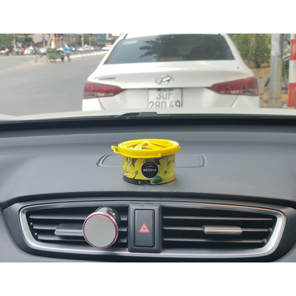 Sáp Thơm Xe Hơi Cao Cấp Aroma Car Organic 40g Nhập Khẩu EU (nhiều mùi hương)