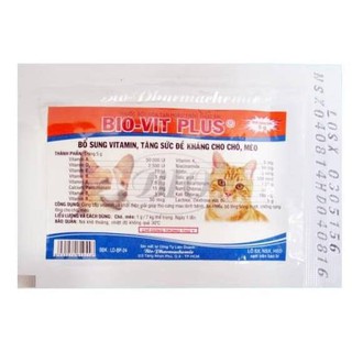 Men tiêu hóa biovit cho thú cưng