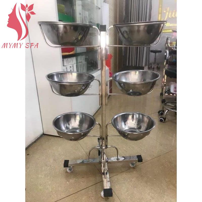 Cây bát nước inox chuyên dùng đựng nước sạch trong spa