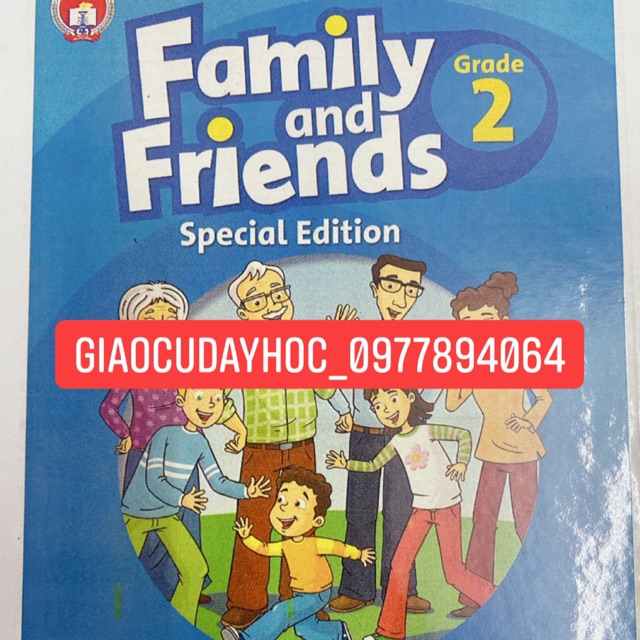 FLASHCARD FAMILY AND FRIENDS 2 - SPEACIAL  EDITION ( Giấy C300 cán bóng)