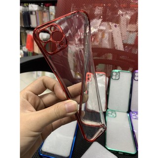 Ốp lưng iphone 11 (6.1), 11 pro max (6.5) dẻo xi viền màu
