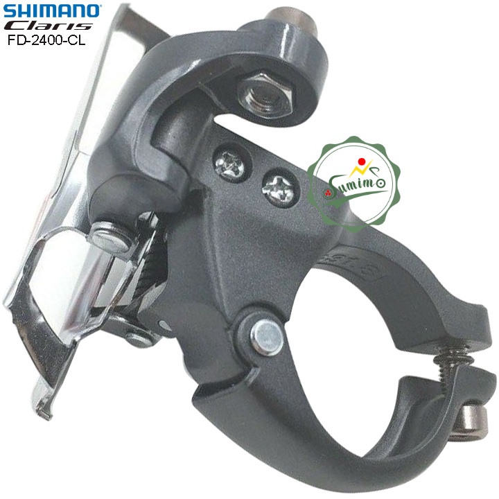 Sang dĩa xe đạp - Gạt dĩa SHIMANO Claris FD-2400 2x8 Speed Clamp 31.8mm - Chính hãng