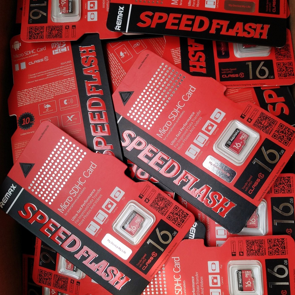 Thẻ nhớ MicroSD Remax 16Gb tốc độ Class 10 chuyên dụng cho camera và điện thoại | BigBuy360 - bigbuy360.vn