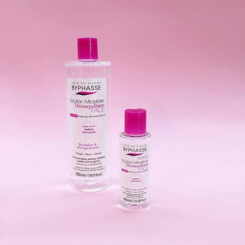Nước Tẩy Trang Làm Sạch Sâu Byphasse Micellar Water Mẫu Mới - PINK BEAUTY