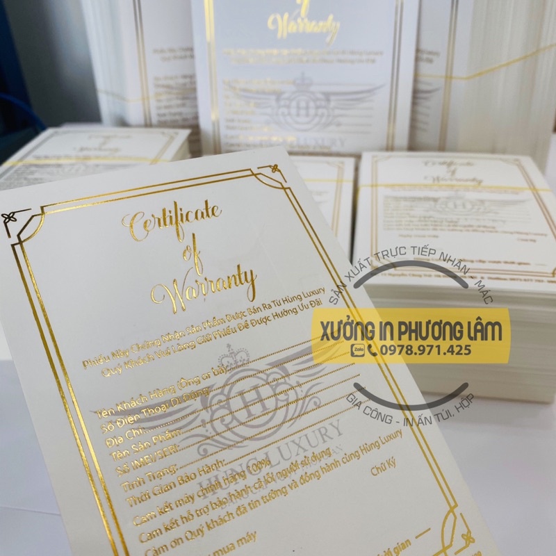 IN ẤN TAG GIẤY - THẺ TREO THEO YÊU CẦU