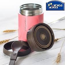 🏮🏮Hộp Giữ Nhiệt Đựng Thức Ăn Lock&Lock New Wave Food Jar LHC8024 (500ml) - Màu Hồng