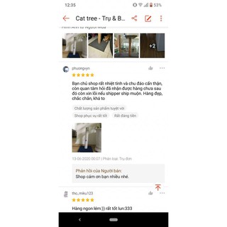 TRỤ CÀO MÓNG - CAT TREE [HÀNG CAO CẤP - SIZE ĐẠI]