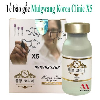 Serum căng bóng da Mulgwang X5 tại nhà Mulwang Hàn Quốc (hàng chính hãng) tặng nắp nhọn