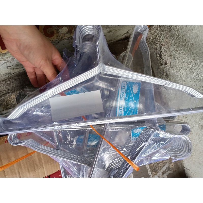 COMBO 10 MÓC NHÔM TREO, PHƠI QUẦN ÁO NGƯỜI LỚN loại dày vừa