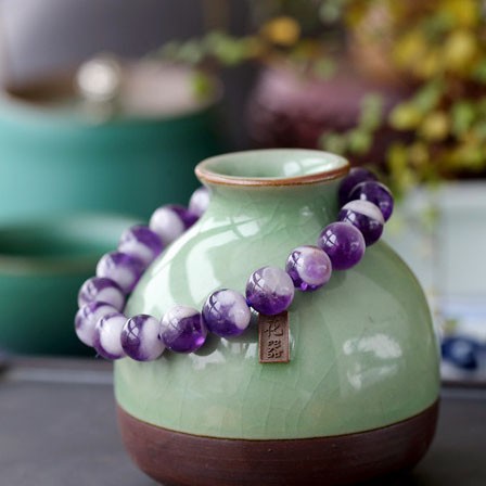 [VIP 5A] - Chuỗi Vòng T.A Tím Phong Thủy Mạng THỔ và HỎA size 10 mm - Phong Thủy Thành Đô | BigBuy360 - bigbuy360.vn