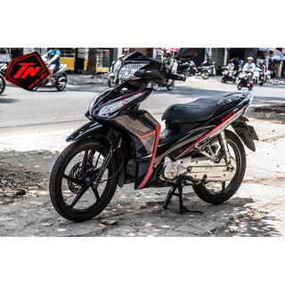 Tem trùm wave rsx đỏ đen