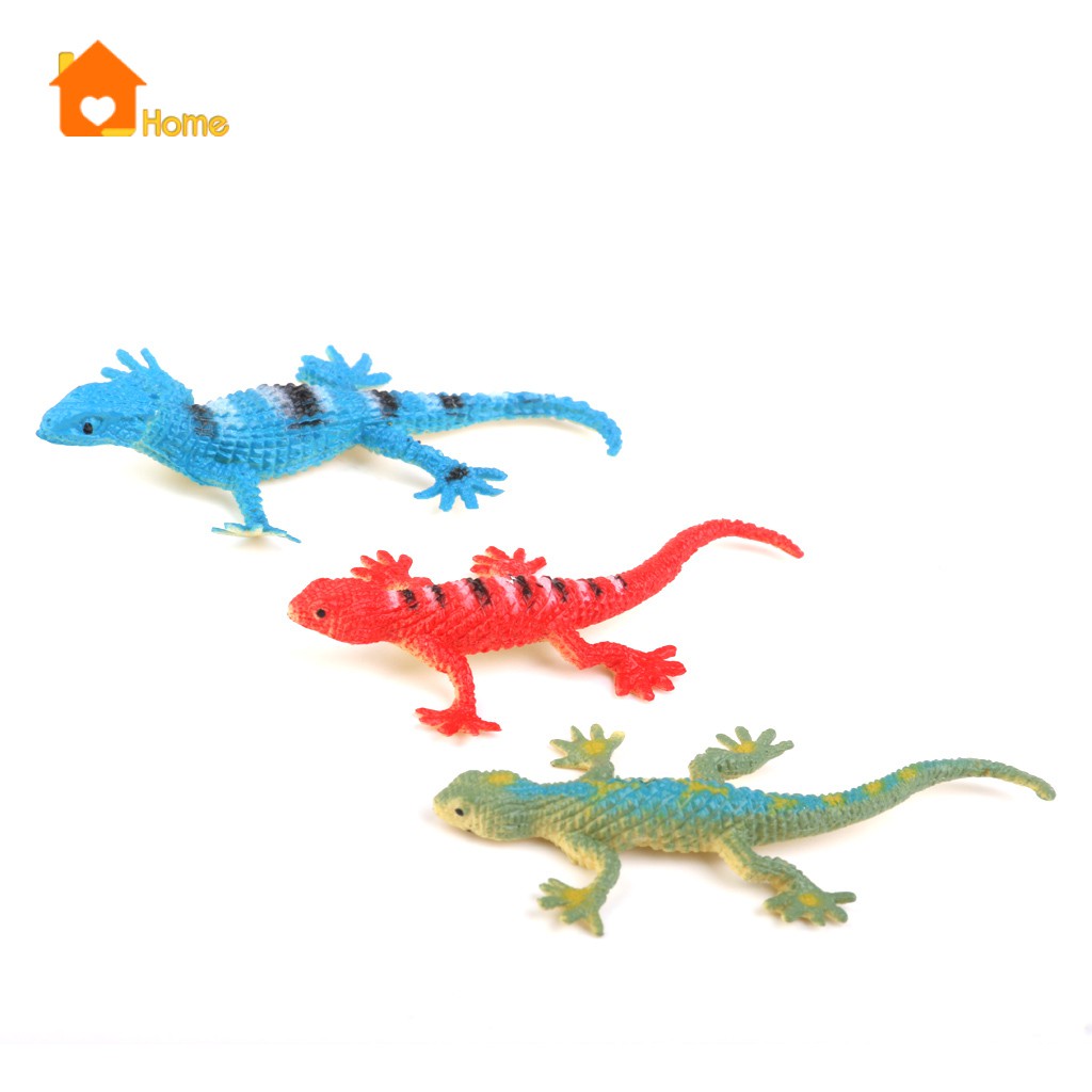 Set 12 Mô Hình Động Vật Thằn Lằn Bằng Nhựa Độc Đáo