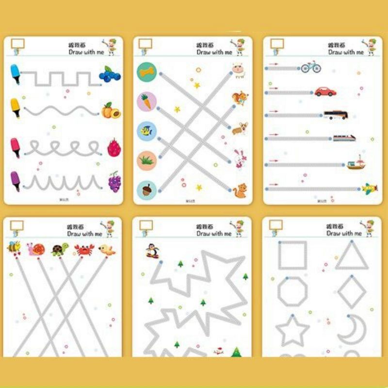 Bộ Rèn Nét Chữ, Nối Số Thông Minh xóa được