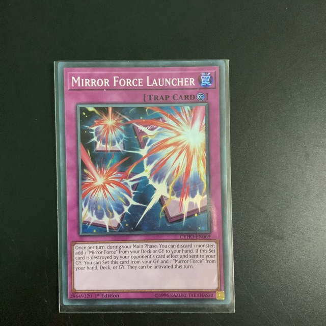 Bài yugioh: mirror force laucher