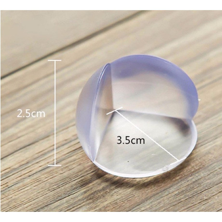 Miếng silicon bịt góc bàn góc nhọn bảo đảm an toàn cho trẻ